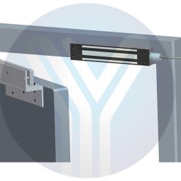 lắp đặt Khoá điện từ YM-280FW