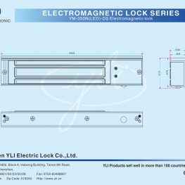 Khoá điện từ YM-350N(LED)-DS(1)